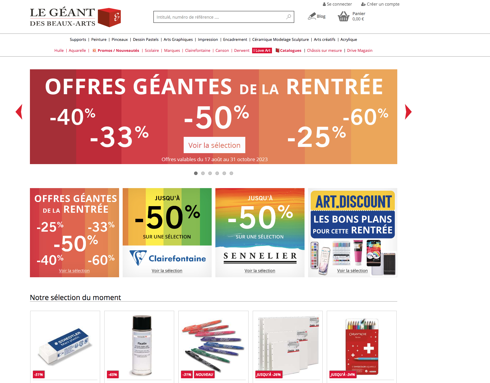 Le géant des beaux-arts